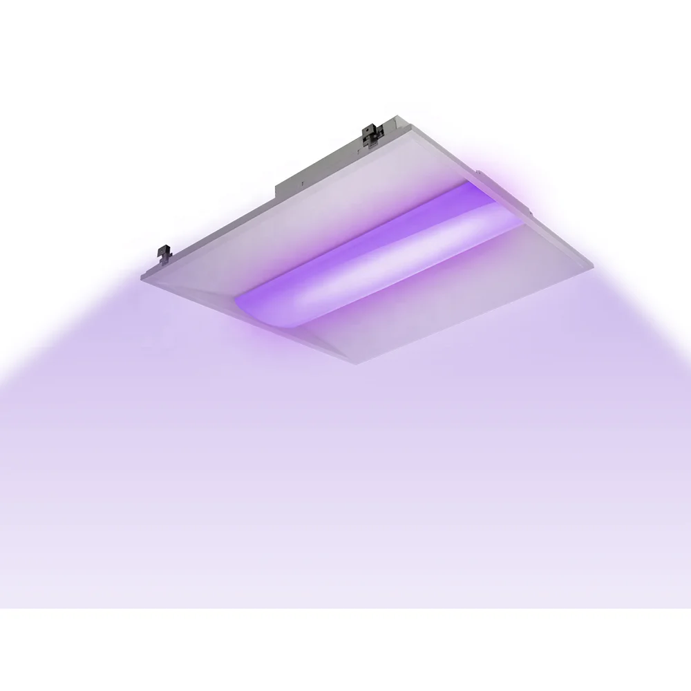 Durable Sterilization Rate 90% Ultra Slim 2X2 36W Hospital Use Disinfection visible light UV-C UV UVC Troffers