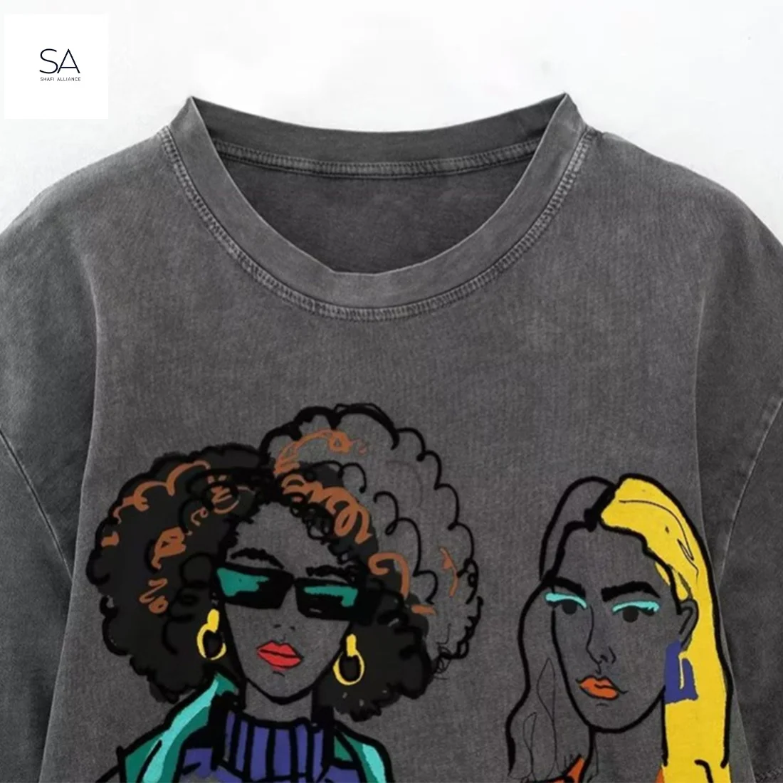 High Quality 100% Cotton Brand Print New Design Trendy Element T Shirts