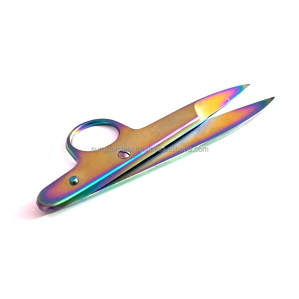 Golden Eagle U-shaped Cutting Scissors Colorful Handle Thread Cutter Sewing Accessories