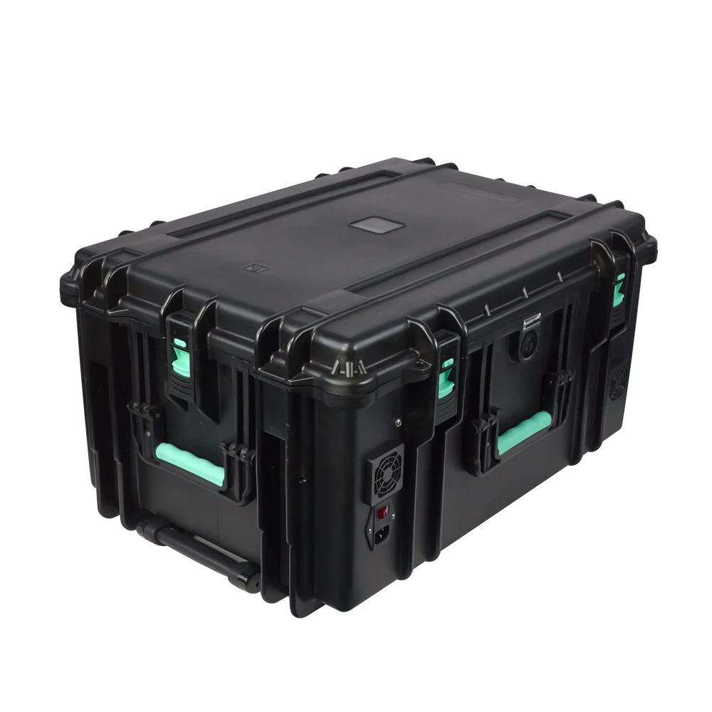 USB Charging Cabinets Carts Case For Laptops /tablets / Iphones / Ipads With Portable Pull Rod