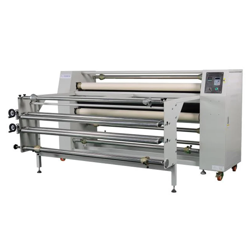 factory 1.8m automatic electric heat press roller machine fabric textile electric heating roller sublimation transfer