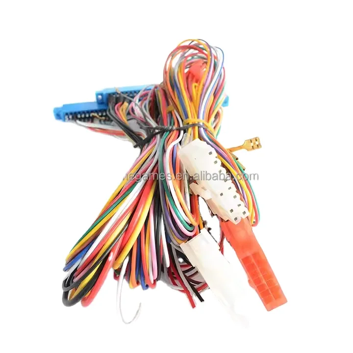 Factory custom JST XH2.5 3P 6P Wiring Harness UL1007 24AWG colorful wires XHP--3 XHP-6 Cable Assembly