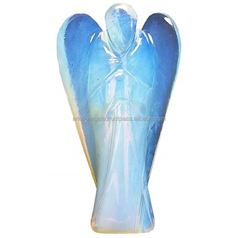 Wholesale Shungite Crystal Guardian Angel Stone Natural Gift Stone of Protection chakra crystals healing For sale