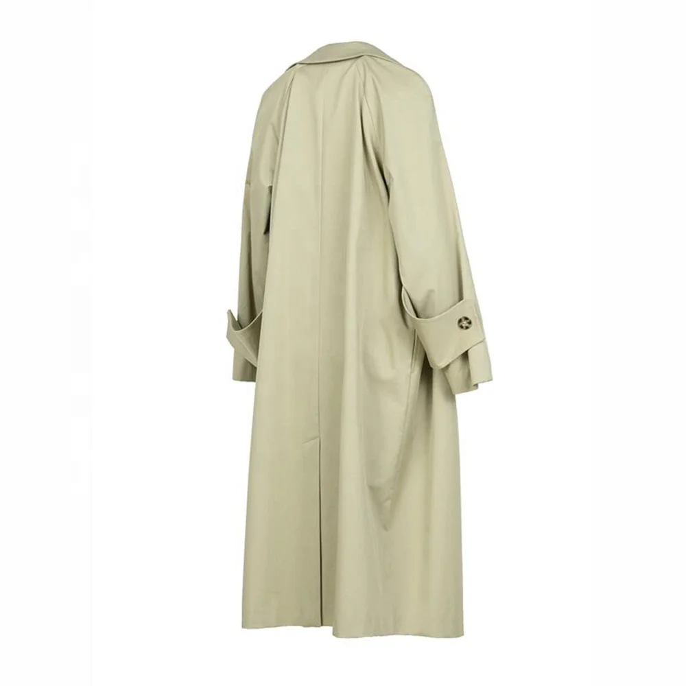 high quality Ladies  windbreaker long spring parka coat  outwear work jacket for women wholesale price