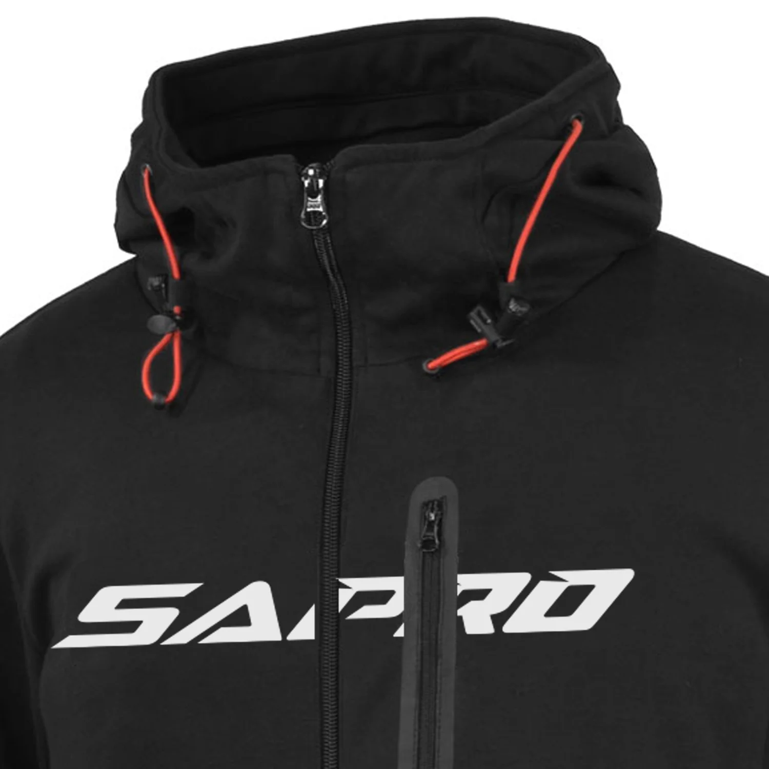 Мотоциклетная куртка JOT Softshell свитшот приталенная трикотажная с ребристыми манжетами и подолом оснащенная стандартом CE защитная капюшоном