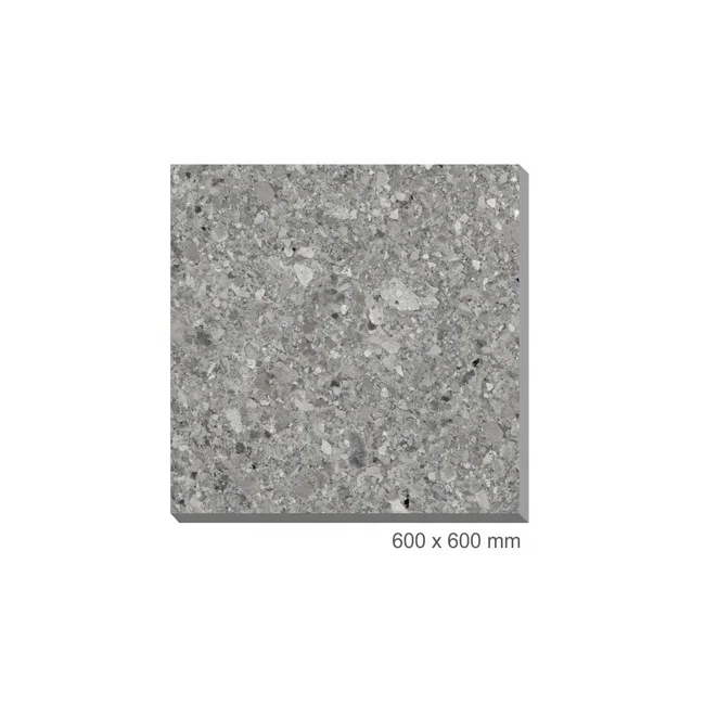 factory wholesale grey 600 x 600mm ceramic tile glazed porcelain floor tile marble slab polished tile for living room