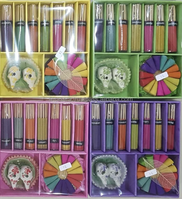 Thailand High Quality Beauty Fragrance Agarwood Incense Cone