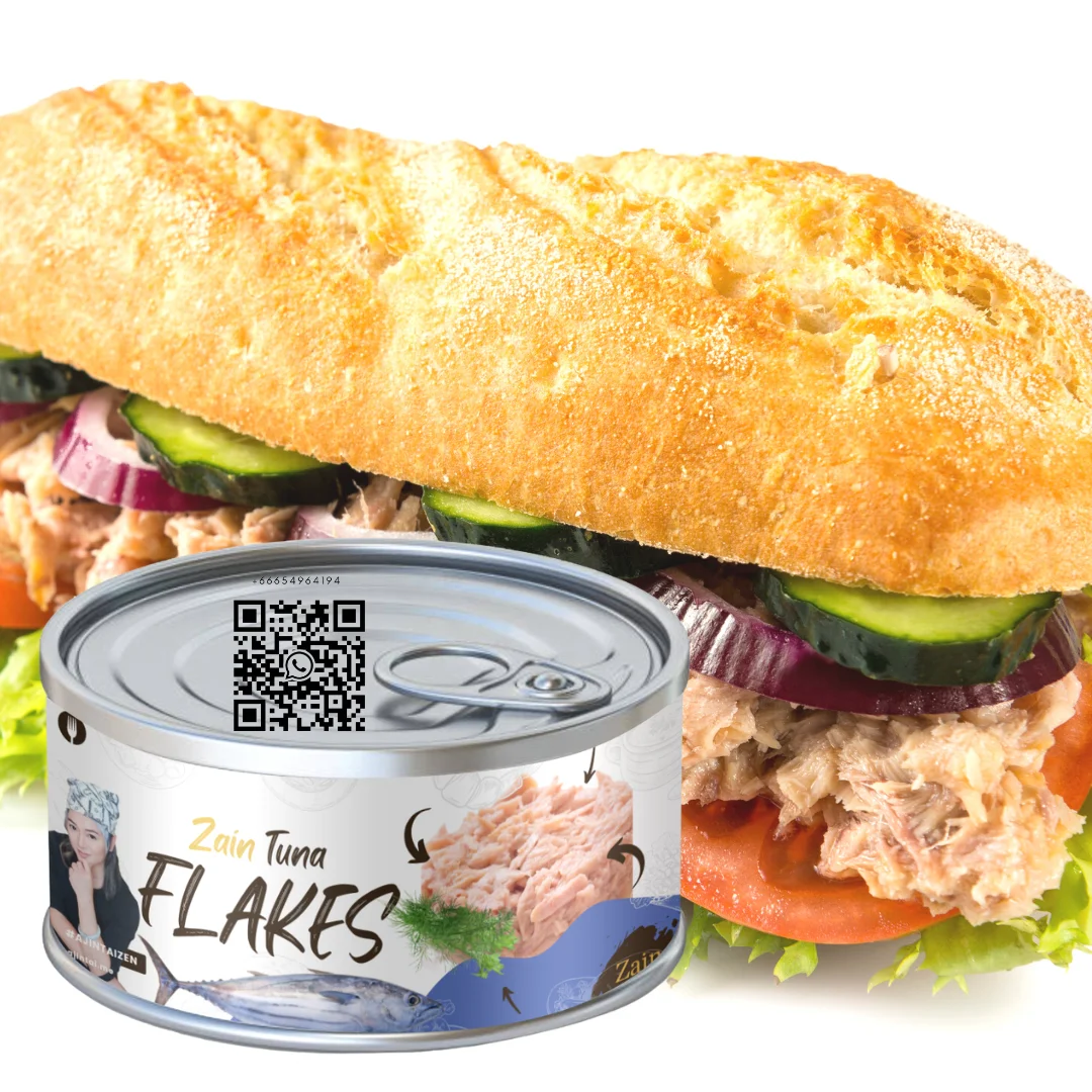 Zain Ajintai ZEN Chunk Canned Tuna Thailand wholesale high quality  Sardine Mackerel in Brine in Vegetable oil inTomato Sauce