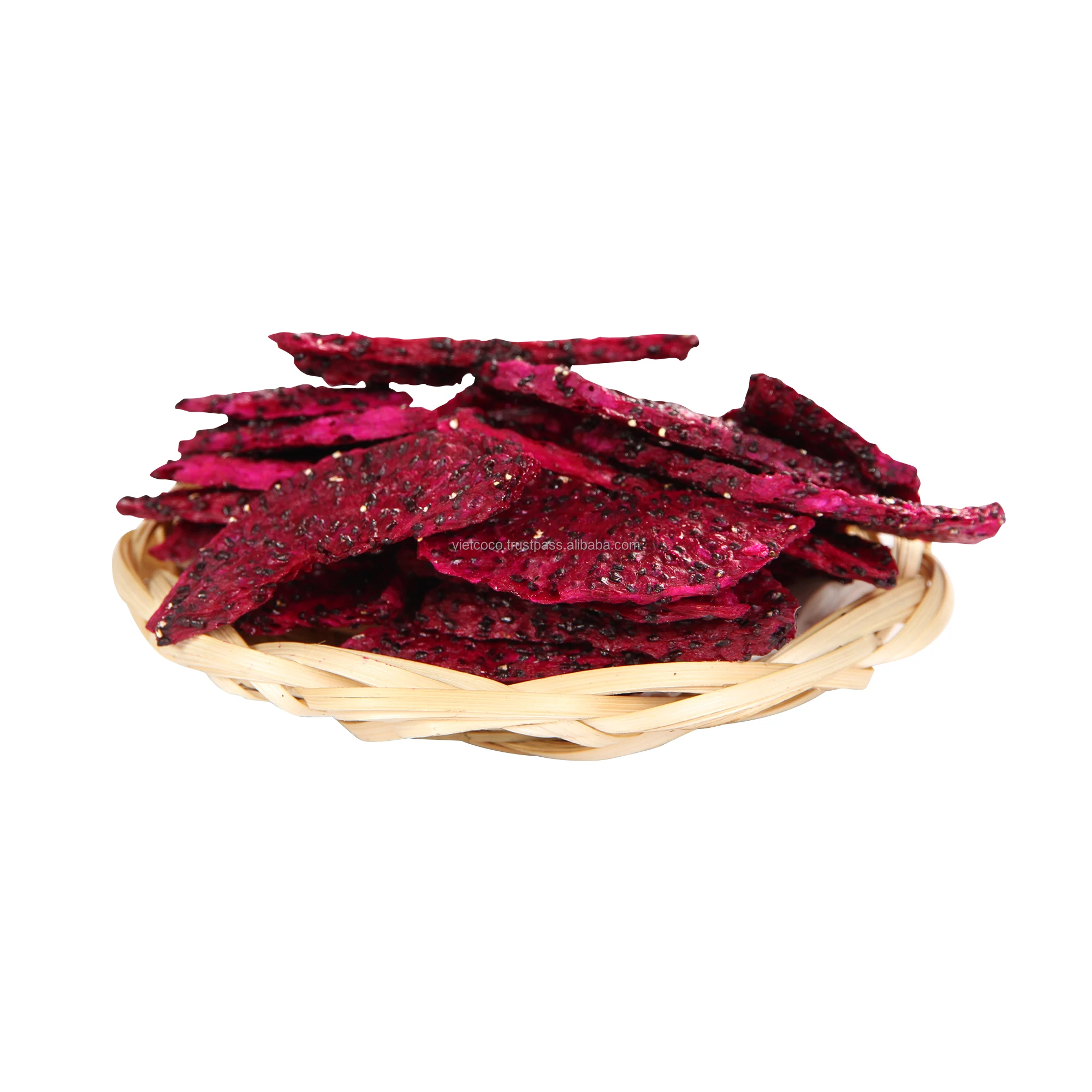 Best Selling Premium Quality Sliced Soft Dried White/Red Dragon Fruit From Vietnam Retail Bulk Air Packing