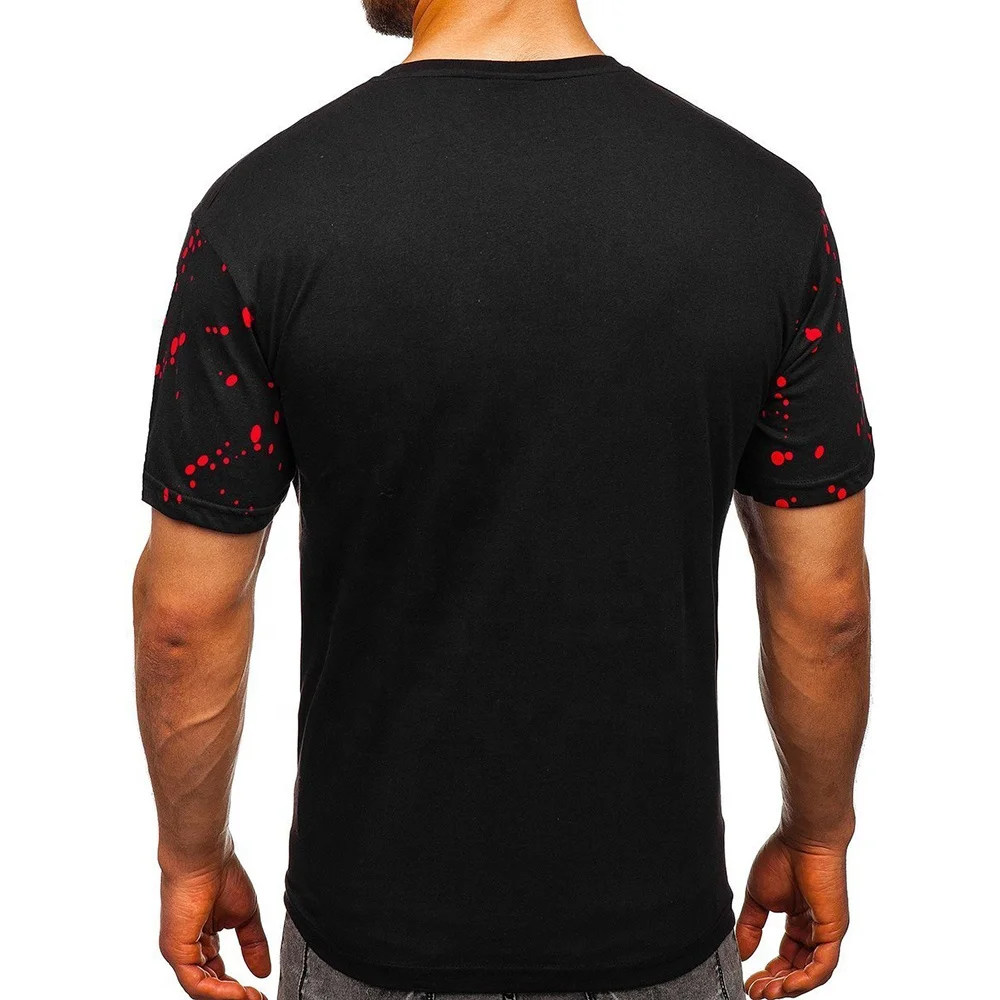 Услуги дизайна одежды для мужчин, футболки с индивидуальным принтом из 100% хлопка