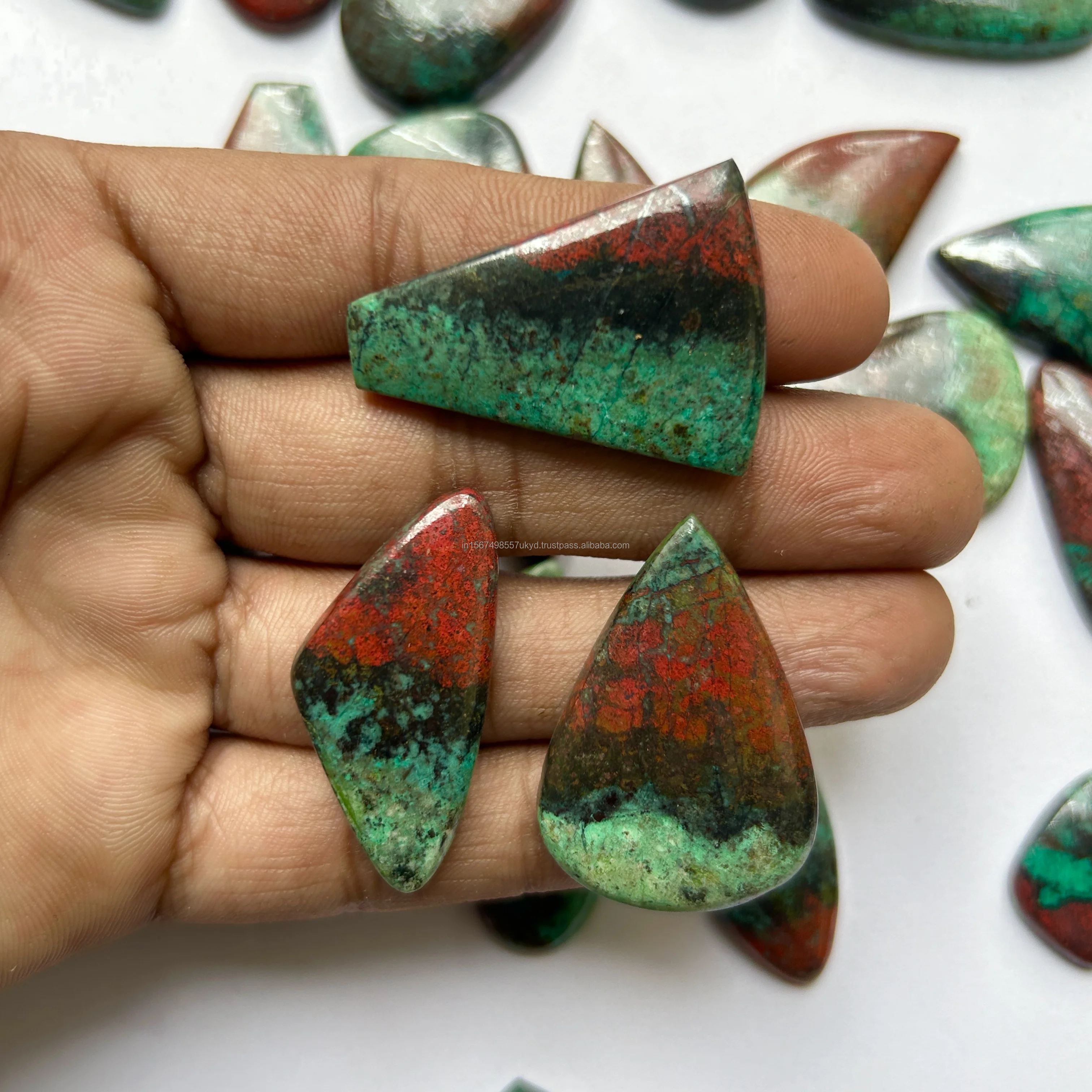 Top Quality Natural Sonora Sunrise Loose Gemstone Cabochon Loose Gemstone Wholesale Lot Natural Gemstone For Use Making Jewelry