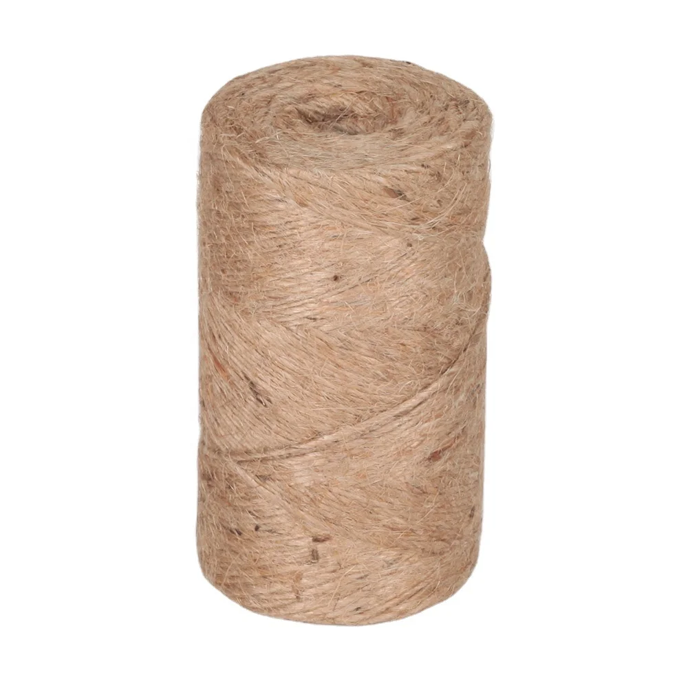 Джутовая пряжа с тонкой ровностью, 26 фунтов и 1 слойная, качественная для шитья