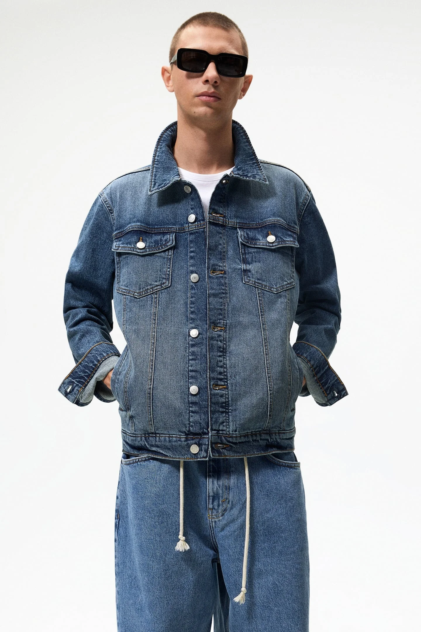 Wholesale Custom New Fashion Long Sleeves Men Clothing Jacket Coat Men Jeans Denim Jacket For Men 2022