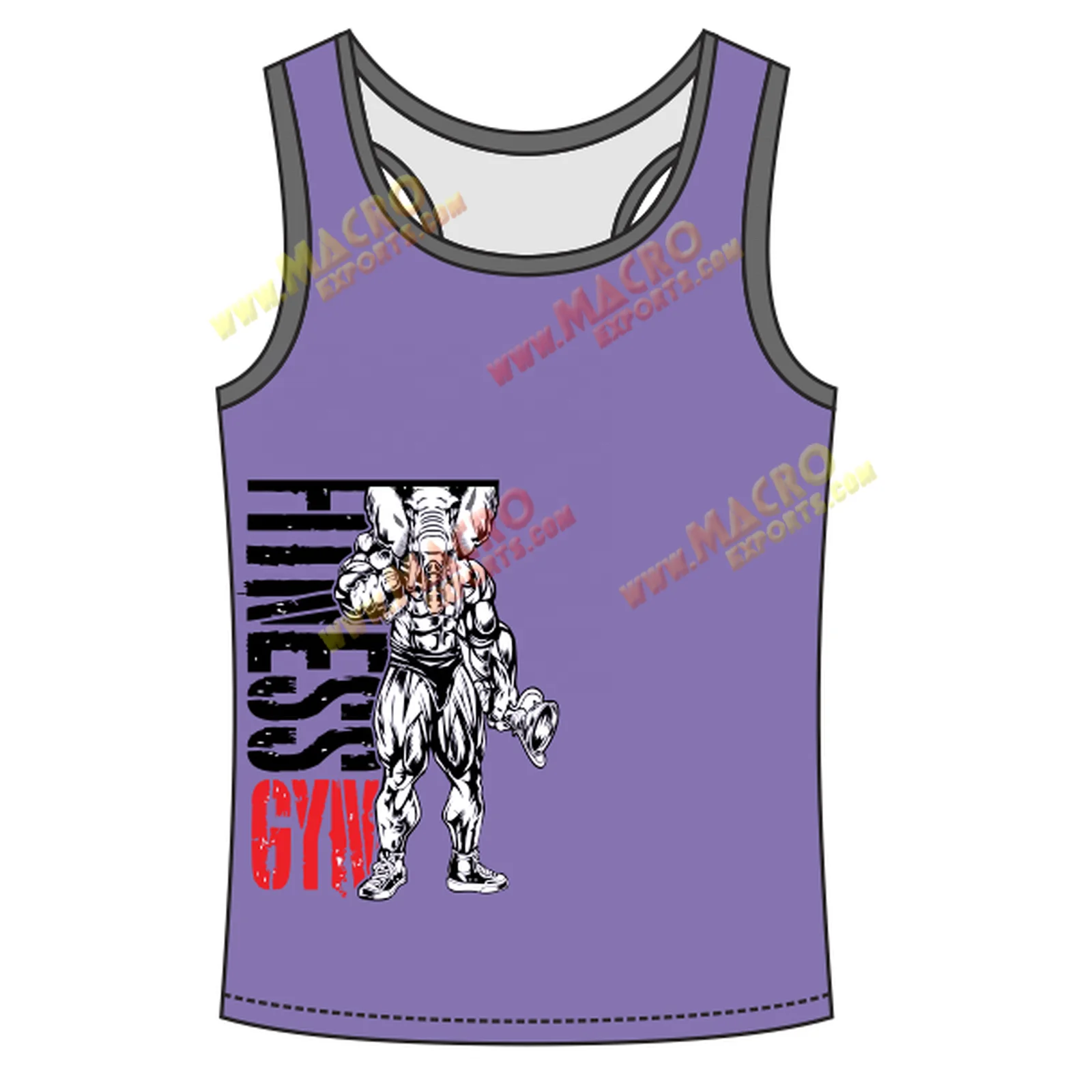 design your own stringer vest by adding text and designs custom gym wear you might want