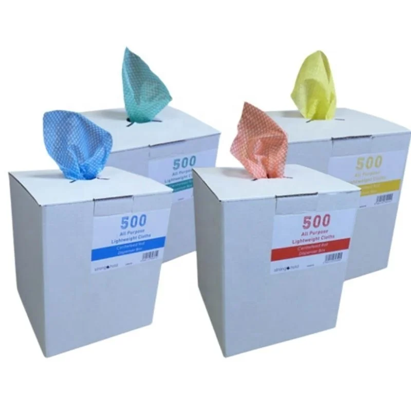Reusable Cleaning Multi Purpose Heavy Duty Towel wipe clean table boxed J cloth workshop roll paper