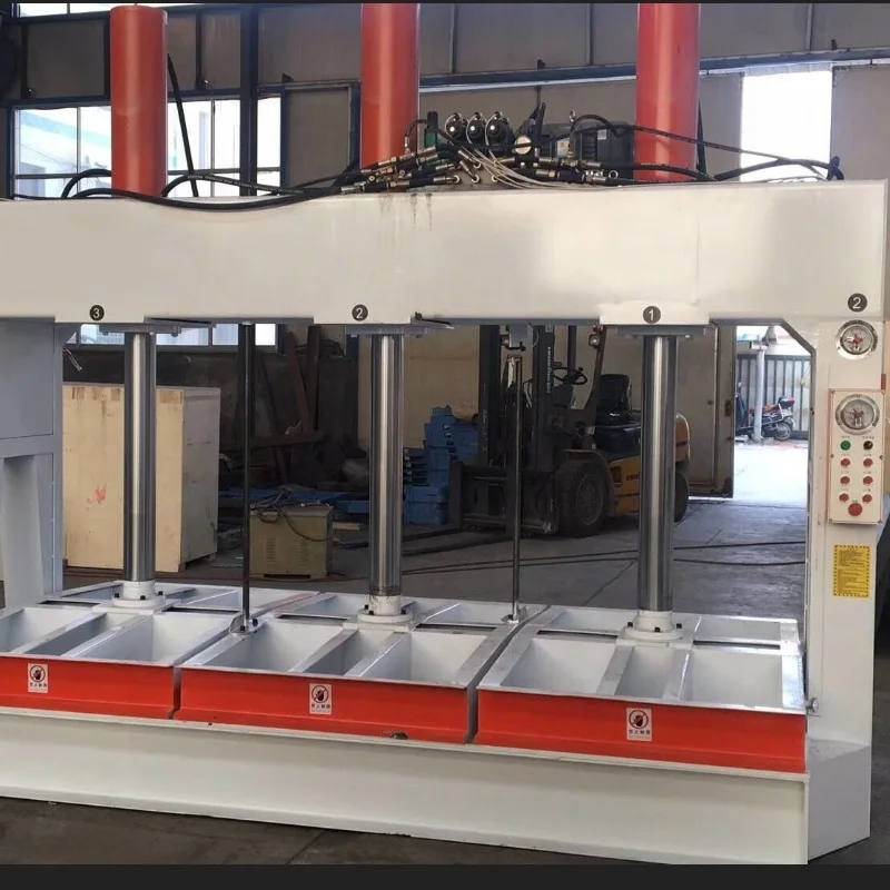 Гидравлический холодный пресс с ходом 1800 мм для деревянных дверей мебели