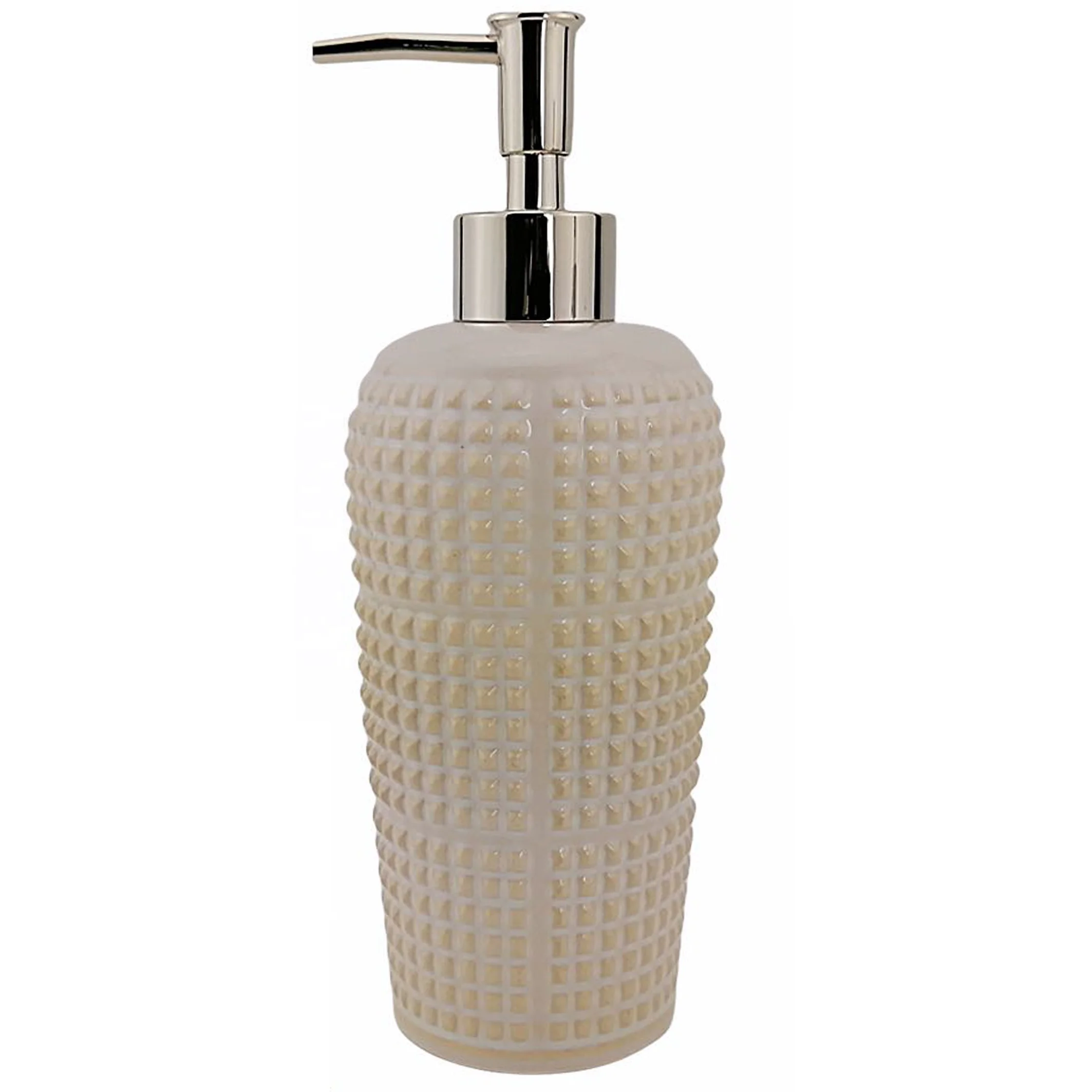 Texture  Design Wholesale Price Ceramic Soap Dispenser Bathroom Accessory