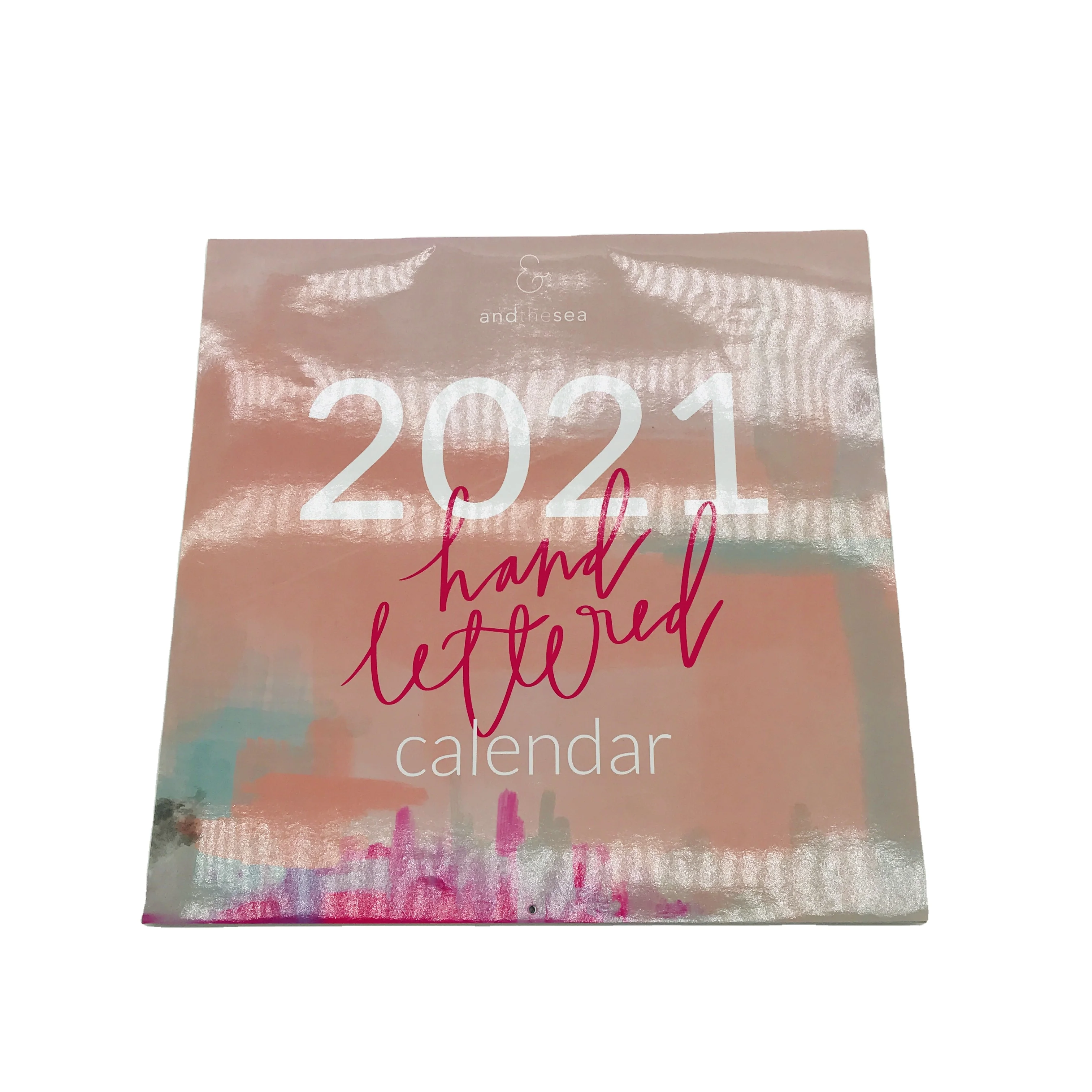 SM-GL012 2022 new custom design calendar 2022 wall calendar