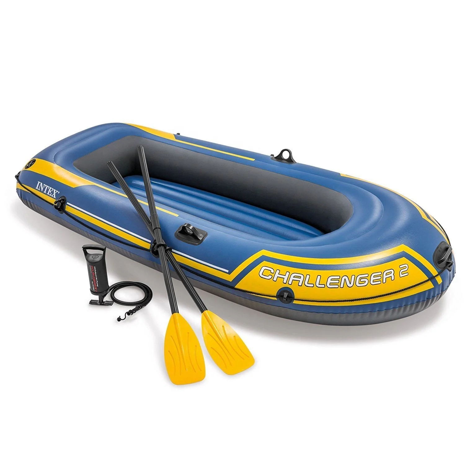 Challenger 2 Boat Set INTEX 68367 Fishing Boat Rubber Boat Canoe
