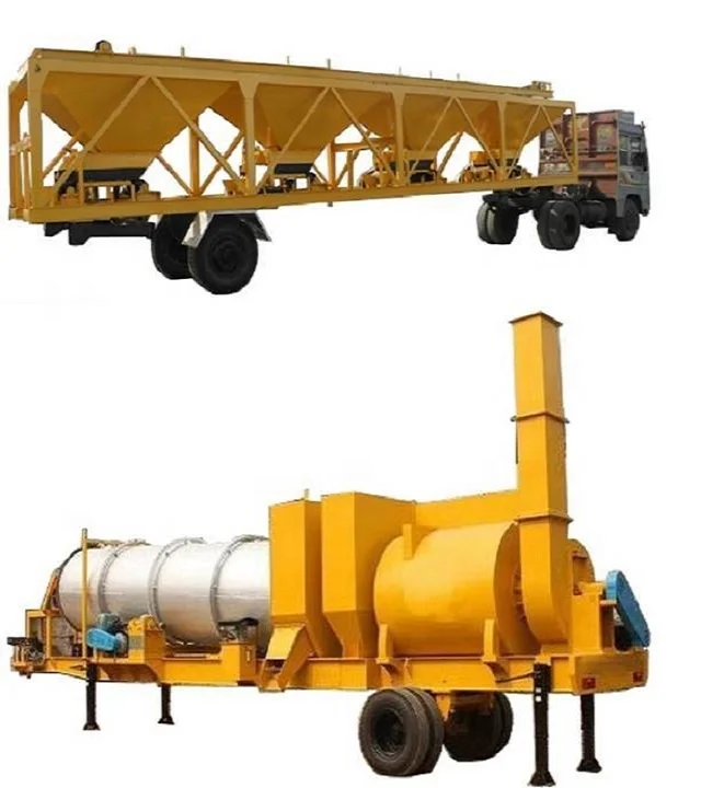 New Mobile Asphalt Plant Price 40 TPH Hot Mix Asphalt Production Plant for Sale