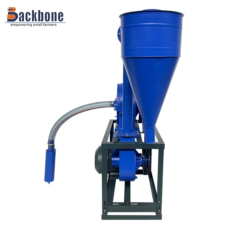 Backbone Machinery high capacity self primming flour mill with 380v 7.5kw motor