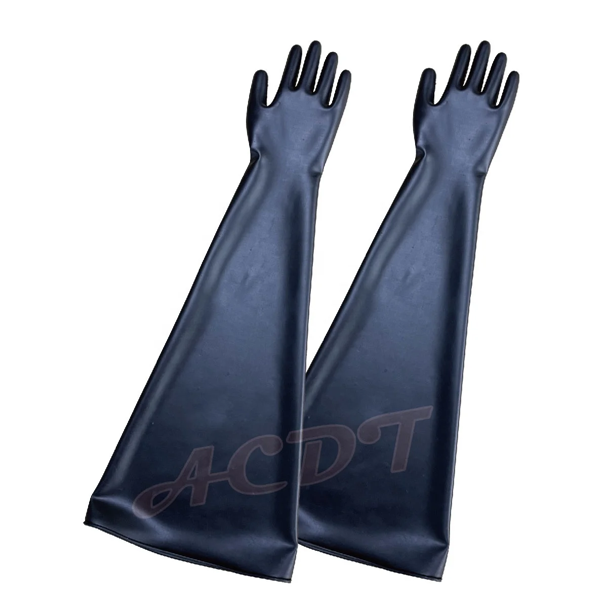 neoprene long gloves for isolator pharmaceutical gloves