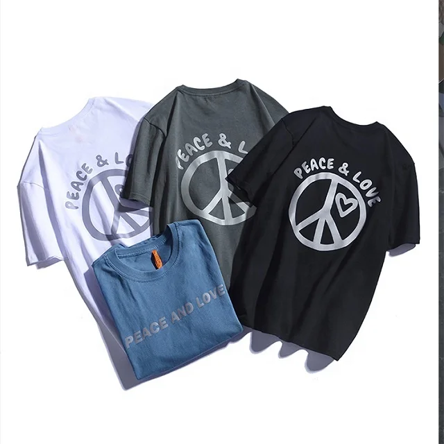  2021 Пользовательские светящиеся ночью футболки для мужчин уличная одежда светоотражающие Светящиеся в темноте