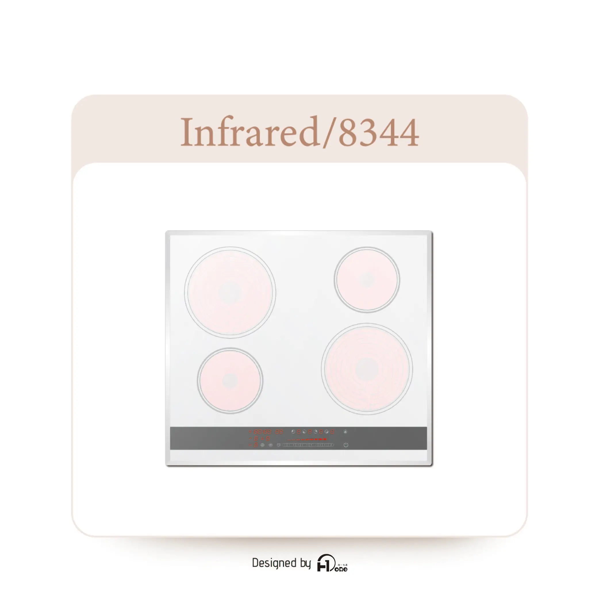 China Factory Direct selling ODM   Ceramic Cooker with WIFI 4 Burners  6000w  220V Built In Kitchen Appliance