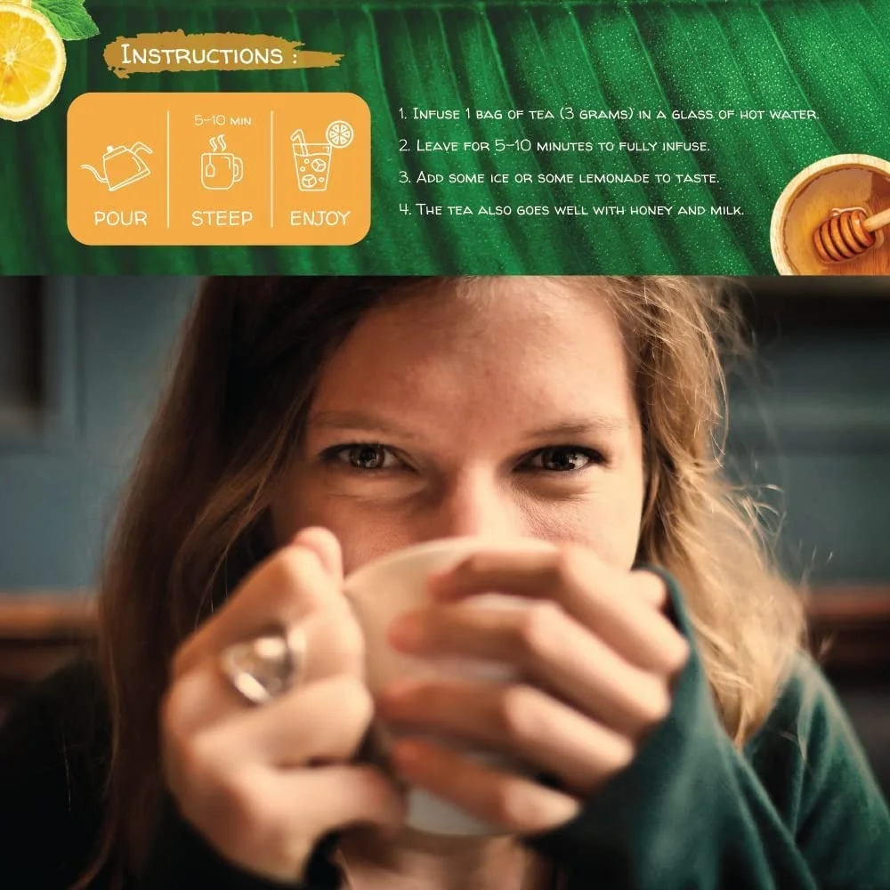 WANMAI29  Banana blossom Tea Supports Vegan and Ketogenic Diets 100% Real Herb in Kraft Steeping Bag