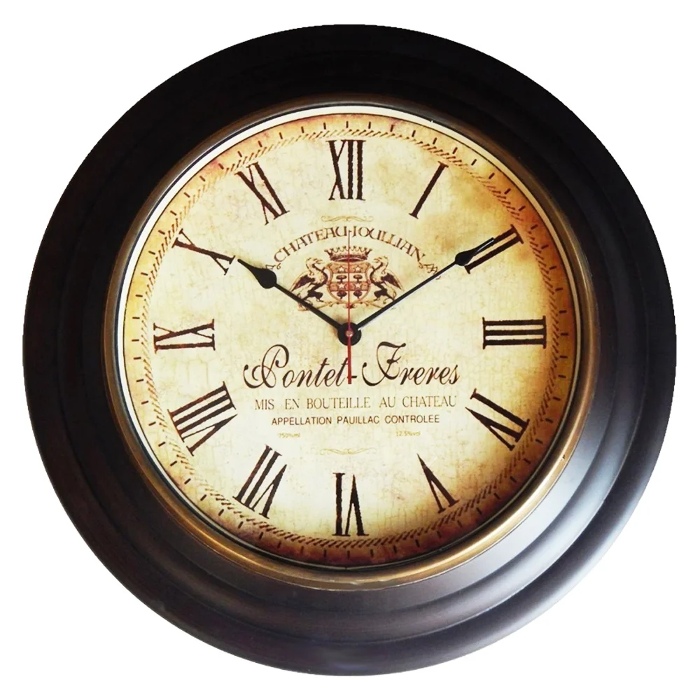 Clocks Creative Metal Art Clock, Modern Luxury Decoration Table Clock, Wall Clock, Home Decor Analog Living Room Clock Your Logo