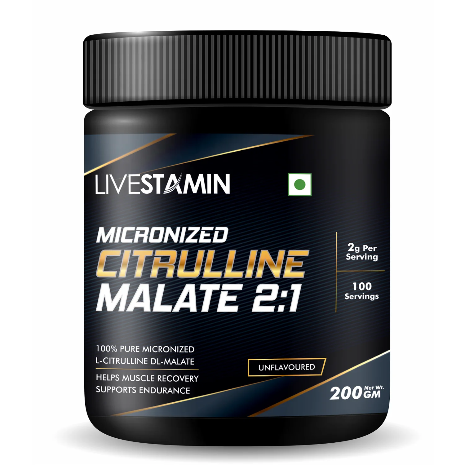 Micronized L Citrulline DL Malate 2:1 Powder 200gm Nitric Oxide Private Label Sports Nutritional Supplement GMP ISO