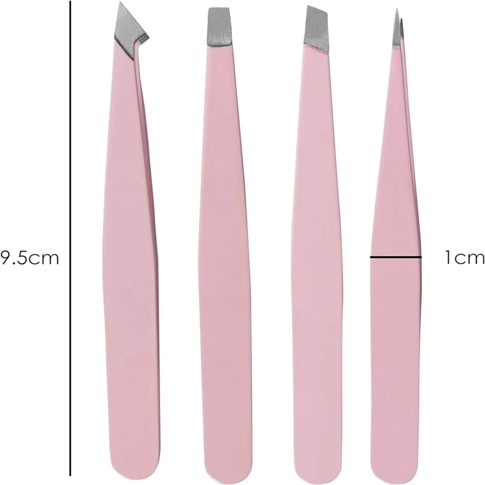 Purple Perfection: Top-Selling High-Quality Stainless Steel Eyebrow Tweezers By Gray Rocks