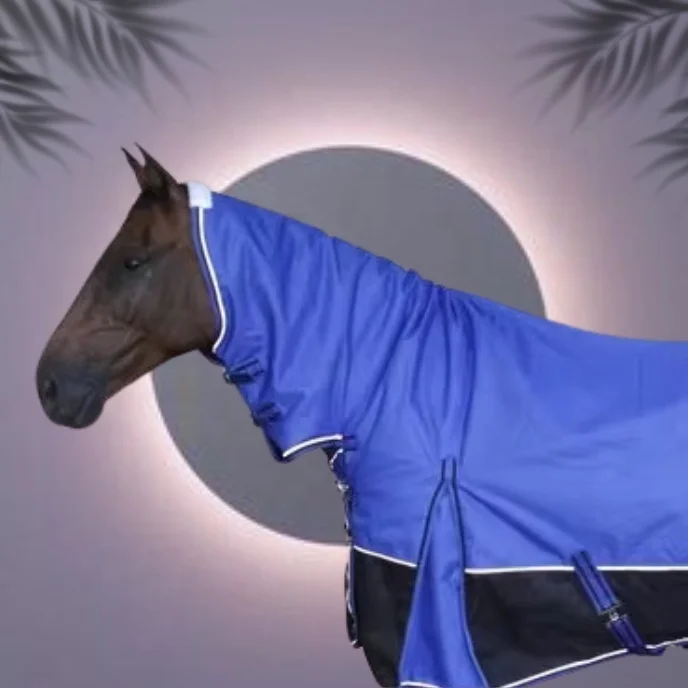 Violet Blue Combo 1200 D Ripstop Waterproof Breathable Turnout Horse Rug Winter Equestrian Blanket