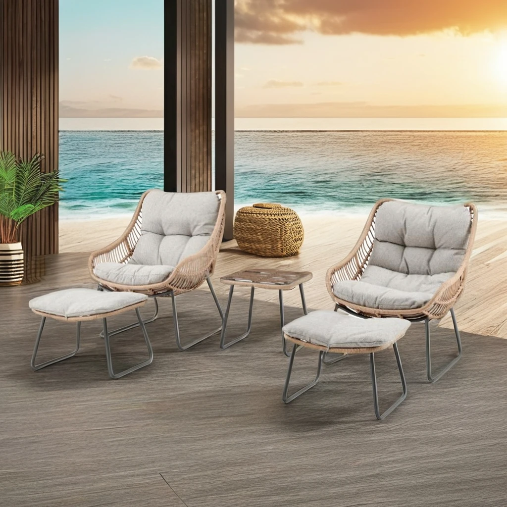 Wholesale Price modern luxury style aluminum casting garden furniture outdoor restaurant