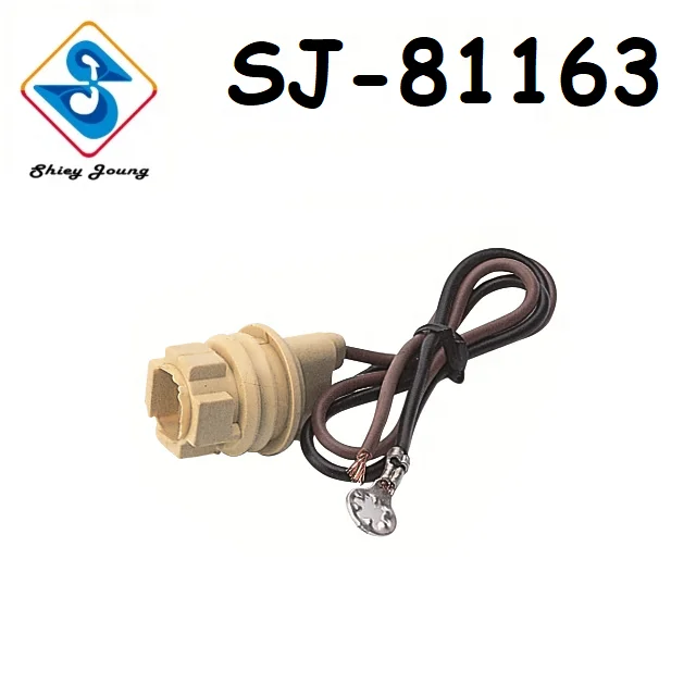 158 194 Bulb Socket Automotive Lamp Socket Double Contact Wire Harness Stop Tail Turn Side Marker Lamp Holder