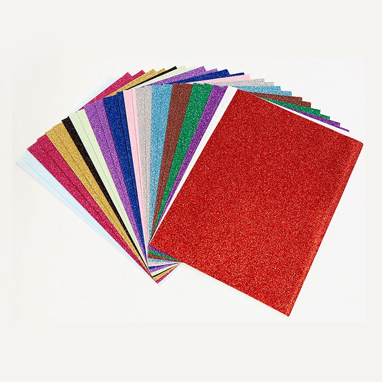Glitter Paper for Scrapbooking, Card Making, and Party Decor