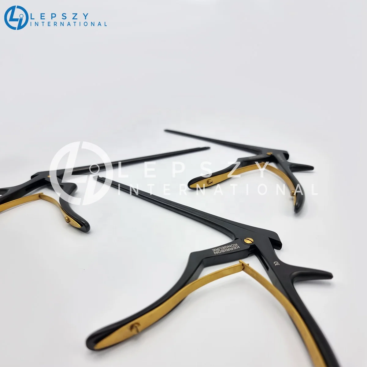 Kerrison Rongeur Punch Cervical Orthopedic Instrument Silver & Gold