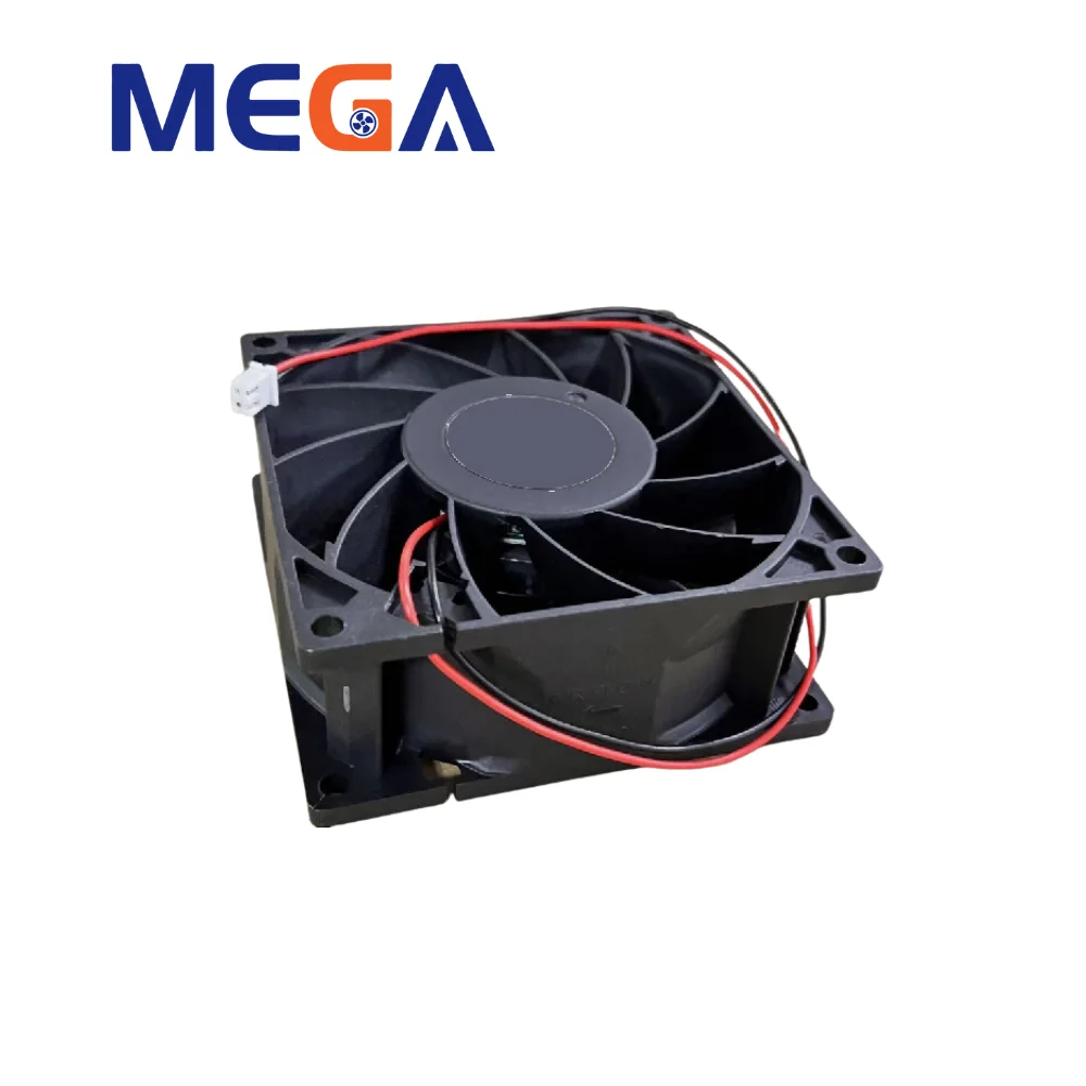 Quiet Energy Efficient Heat Sink Fan 92x92x38mm 12V for CT Scanners and LED Lighting