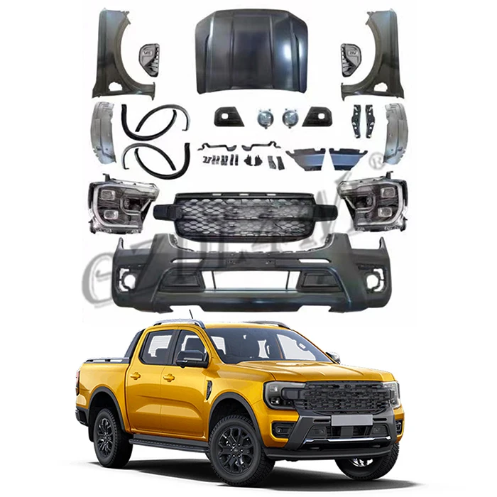 GZDL4WD Facelift Tuning For Ranger 2022 XLT Upgrade To Wildtrak Body Kit