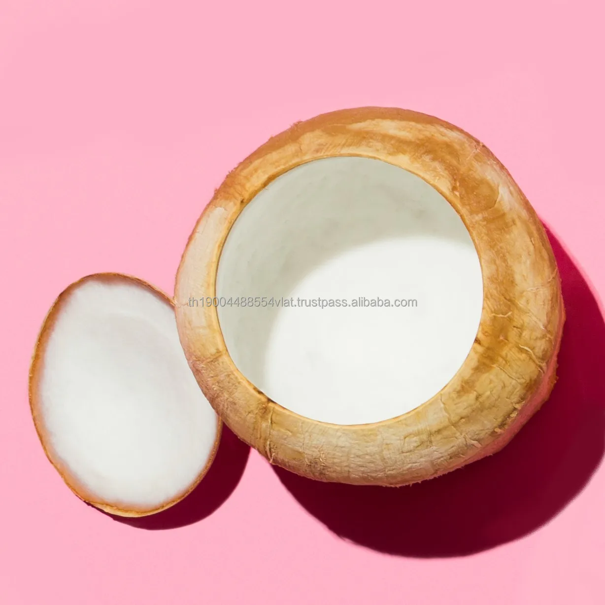 Thailand Manufacturer Real Farm Coconut Bowl  Icecream Cups Frozen Fruit Organic Fruit Dessert Cups Coconut