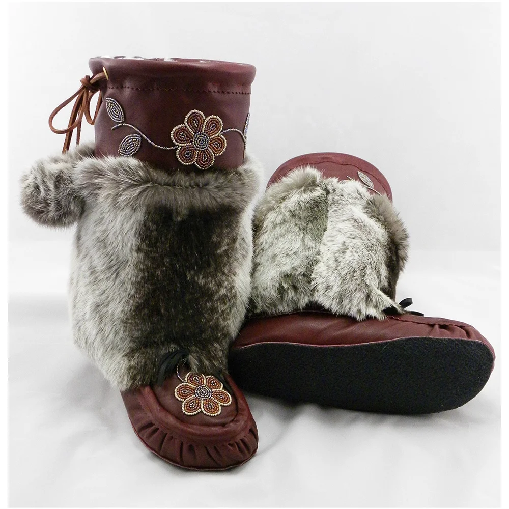  Особый дизайн; С мехом; Размер с увеличенной полнотой; 13-женские ботинки на меху; Сапоги для дождливой погоды женские меховые сделано в Пакистане