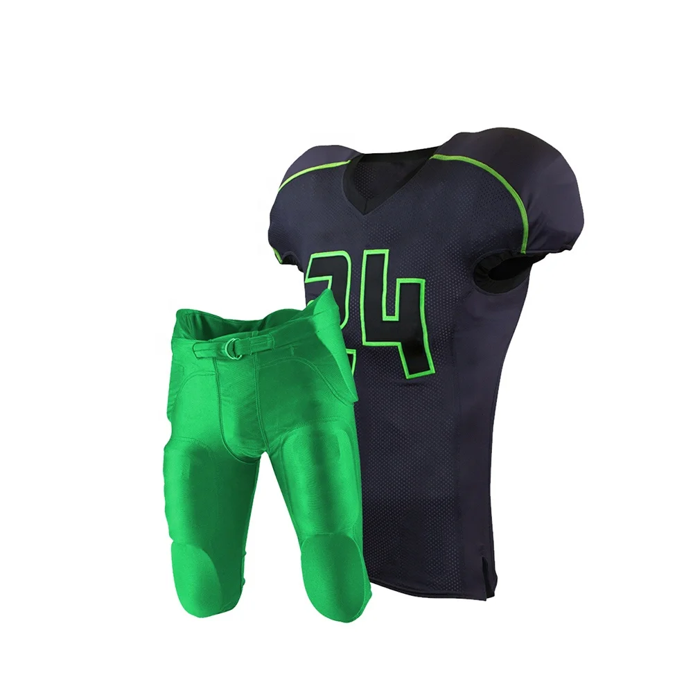 Custom Latest Design American Football Jersey Practice pant Uniforms Men Sublimation Kids Shorts OEM Customized Spandex Logo Age