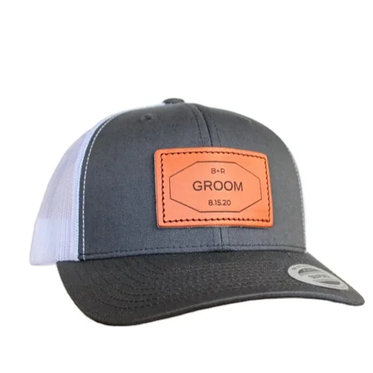 Dad Life Leather Patch Dad Hat Wholesale Hat Custom Logo Custom Hat Back Mesh High Quality Gorras Vietnam Headwear
