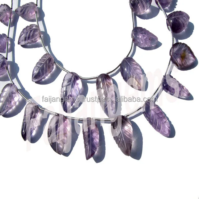 Натуральный Аметист (свет) граненые трлн бусы оптом Лот бисер драгоценный камень ювелирные изделия из жемчуга AAA Качество AME-149