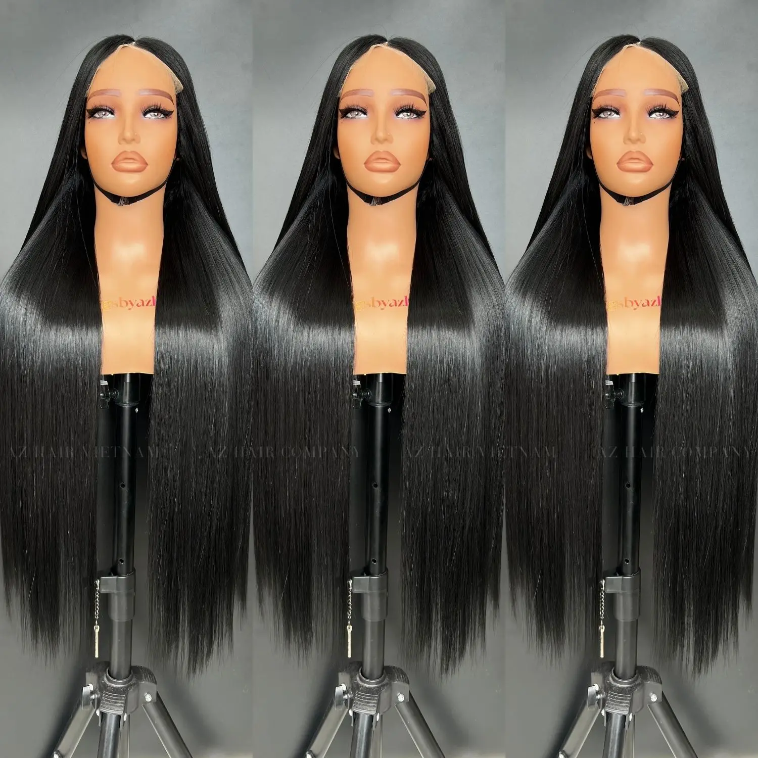 Wholesale Price Long Length 100% Vietnamese Raw Hair Wigs Virgin Cuticle Aligned Human Hair Lace Front Wig
