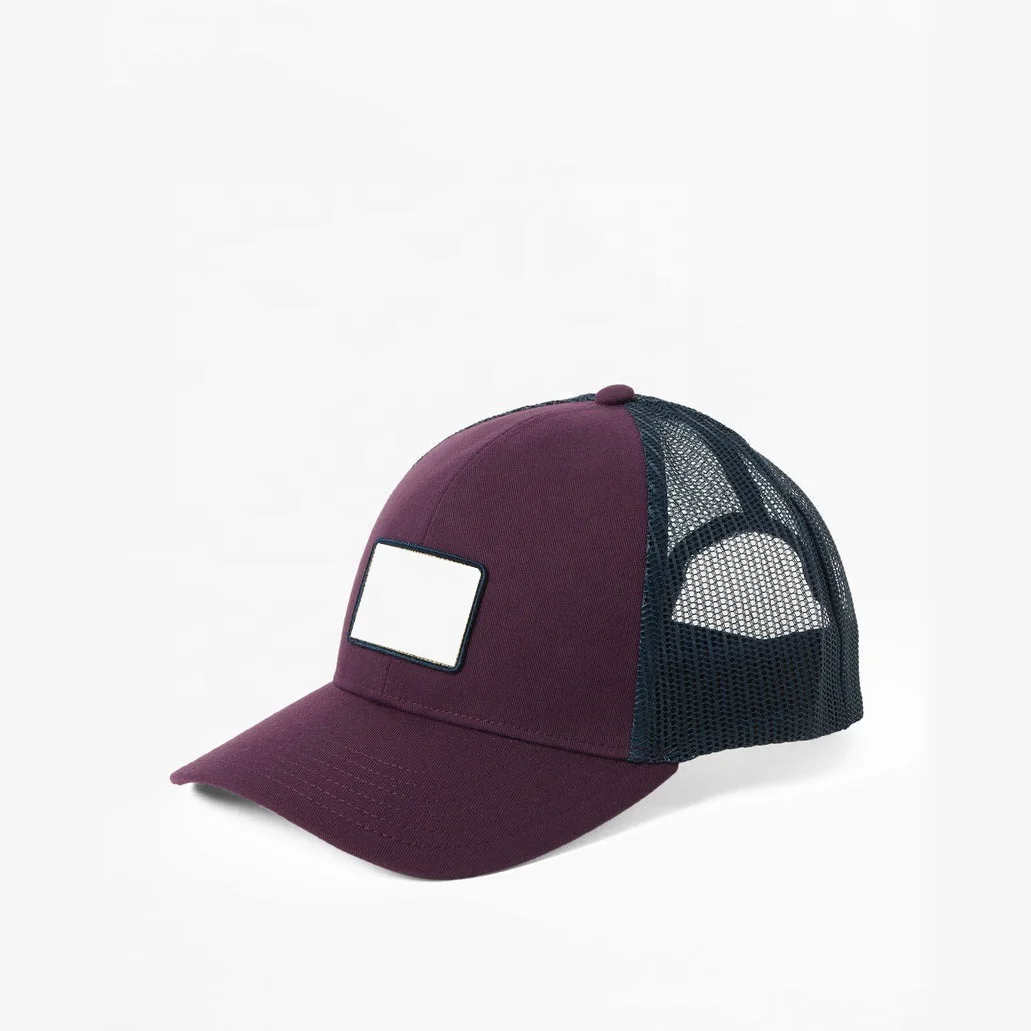 Hot sale fashion white foam trucker cap custom trucker hat logo print high quality mesh trucker hat with rope fashion custom