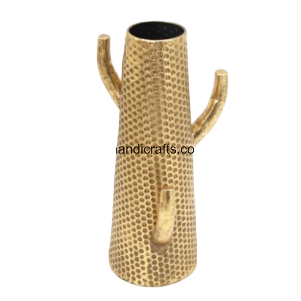Homeware Hotel ware Restaurant Barware Metal Aluminium Golden Gold Plated Tapper Cylendrical Small Medium Big Latest Small Home
