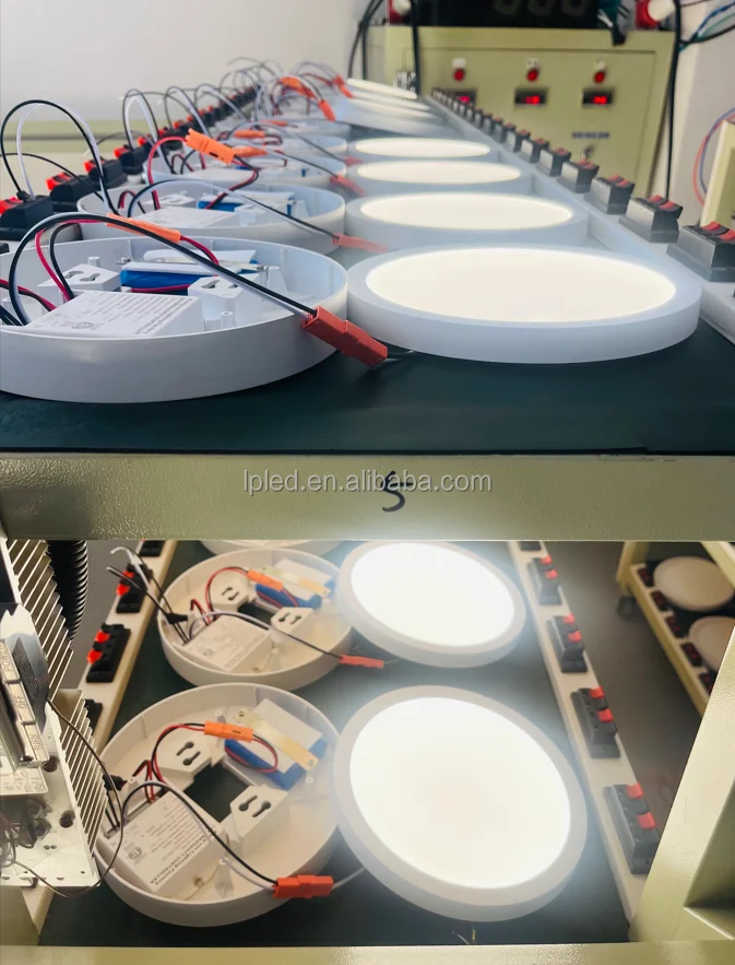 High Quality CCT and 3 Power Selectable ETL 8inch LED Ceiling Light with Radar Sensor Compatible with Emergency Battery 10W 15W