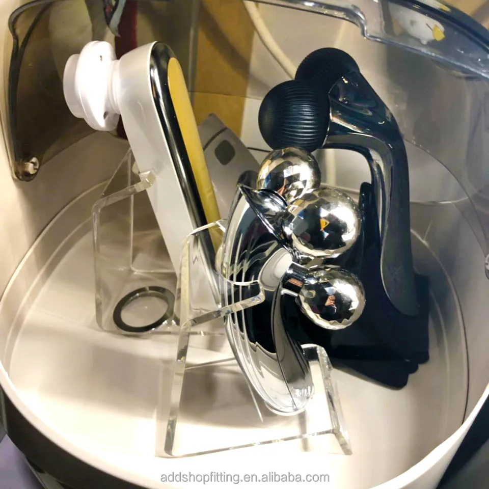 Акриловый дисплей электрическая зубная щетка стенд для