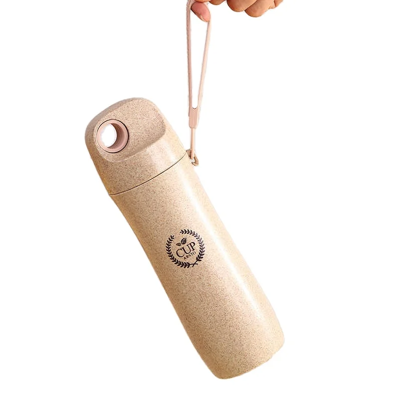 
Made in Vietnam easy to carry wheat straw bottle biodegradable wheat straw water bottle biodegradable wheat straw bottles 